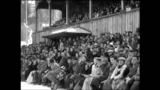 Wochenschau Spengler Cup 1948 LTC Prag 100 HC Davos [upl. by Nosaes]