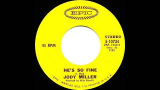 1971 Jody Miller  He’s So Fine stereo 45 [upl. by Spaulding]