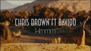 Chris Brown  Hmmm Visualizer ft Davido [upl. by Salkin539]