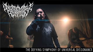 UNFATHOMABLE RUINATION  THE DEFYING SYMPHONY OF UNIVERSAL DISSONANCE OFFICIAL VIDEO 2022SW EXCL [upl. by Adnawyt]