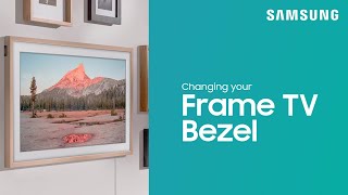 Transform your Frame TV into wall art  Samsung US [upl. by Elkraps168]