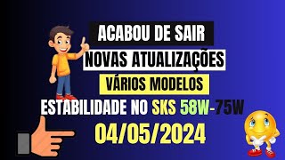 ATUALIZAÇÃO DOS RECEPTORES SPORBOX EM 04 DE MAIO 2024 [upl. by Huckaby]