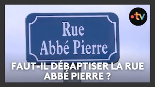 Fautil débaptiser la rue Abbé Pierre de Givet suite aux accusations dagressions sexuelles [upl. by Georgy]