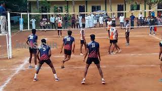 Calicut University BZONE VOLLEYBALL 2017 FINAL PSMO VS EMEA KONDOTTY [upl. by Stillman]