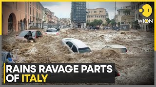 Italy Floods Rescue Operations Underway In Several Areas  World News  WION [upl. by Ahsiym]