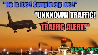 Lost Aircraft Causes chaos at LAX Bravo buster realatc [upl. by Faria5]