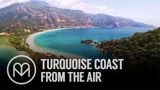 Turkeys Turquoise Coast From the Air [upl. by Parlin]