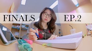 Finals Week in Medical School Ep2 l twinklinglena [upl. by Catlee]