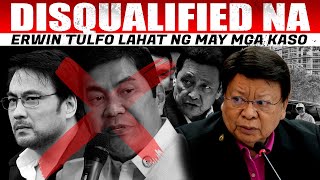 BREAKING NEWS ERWIN TULFO DISQUALIFIED CONVICTED NABISTO ANG DAMI PALANG KASO 4 NA LIBEL NAKU PO [upl. by Gina]