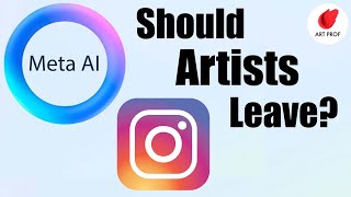 Should Artists Leave Instagram Meta AI is Scraping Your Art [upl. by Manheim]