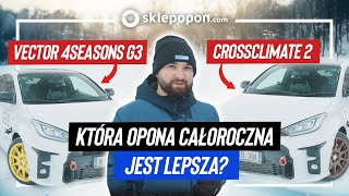 TEST TOPOWYCH opon całorocznych  Goodyear Vector 4Seasons G3 vs Michelin CrossClimate 2 [upl. by Tiffany]