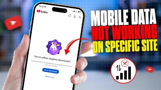 How to Fix Mobile Data Not Working for Specific Apps  Mobile data Not working for some apps [upl. by Gannon]