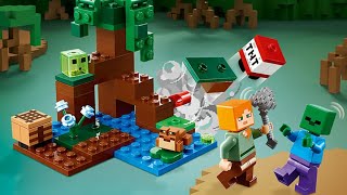 Lego Minecraft The Swamp Adventure 21240 [upl. by Pressman391]