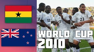 Ghana 1  1 Australia  World Cup 2010 [upl. by Mackay591]