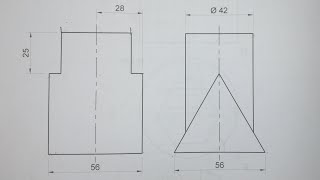 Engineering Drawing N2 110424 Question 5Part 1️⃣ [upl. by Liek]