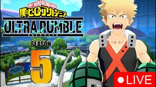 MY HERO ULTRA RUMBLE LAST MINUTE SEASON 5 GRIND [upl. by Adanama415]