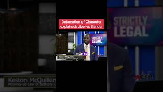 Defamation Of Character Explained 🤔 [upl. by Fallon]