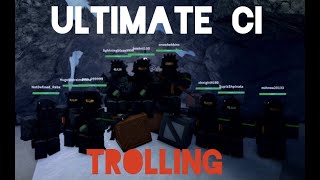 Ultimate CI trolling  SCP Site Roleplay [upl. by Lexy]