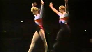 1989 USSR Gymnastics Display at Wembley [upl. by Sirred]