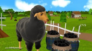 Baa Baa Black Sheep  3D Animation English Nursery rhyme for children with lyrics [upl. by Church]