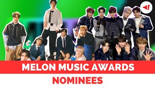 2023 Melon Music Awards BTS Jungkook Jimin Jisoo and other nominees [upl. by Emirac]