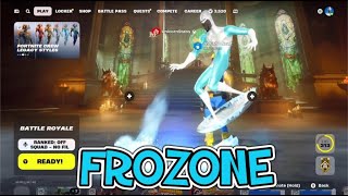 WHERE IS MY SUPER SUIT FROZONE IN FORTNITE [upl. by Garap]