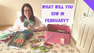 What To Sow In February  Allotment Gardening For Beginners UK [upl. by Aitam]