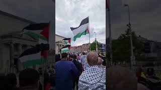 Leve leve Palestina palestine gaza dk demo [upl. by Uuge]