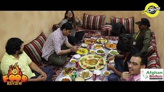 Afghan Brothers Restaurant  Food review  Radio Olive [upl. by Druci]