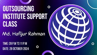 Md Hafijur Rahman  Support Class  28 October 2024  09 PM to 11 PM [upl. by Renckens]