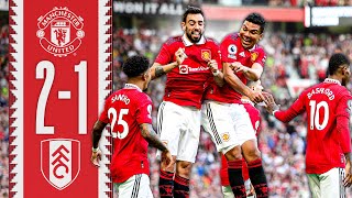 FinalDay COMEBACK 🙌  Man Utd 21 Fulham  Highlights [upl. by Arag]