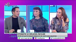 LİPOMATİK İLE BÖLGESEL İNCELME  TV8 ÇOOK YAŞA PROGRAMI  11012020  OPDRCAHİT VURAL [upl. by Kcirtap]