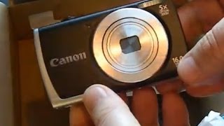 Canon PowerShot A2600  Quick unboxing [upl. by Niuqauj]