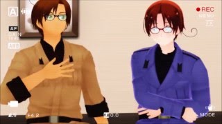 MMD  Hetalia  VENEZIANO YOU DUMBASS [upl. by Assennej642]