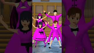 Taiga dancing with family 🥰🥳sakuraschoolsimulator viealreels sakura sss [upl. by Riesman]