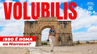 RUÍNAS ROMANAS DE 2000 ANOS no Marrocos 🇲🇦🏛️ Volubilis  Vlog 4K  EP 8 [upl. by Newman]