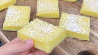 2 Citrons pour ce dessert frais et léger 🍮🍋 Sans beurre Sans farine et Sans gélatine [upl. by Shaylynn]