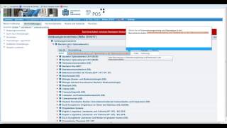Tutorial für die Erstellung eines Stundenplans an der Universität des Saarlandes [upl. by Almeta859]