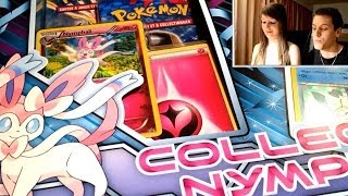 POKÉCOUPLE Ouverture Pokémon du Coffret Nymphali FR   Une belle palette de couleurs [upl. by Rebliw899]