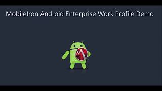 Android Enterprise Managed Profiles [upl. by Peedus]