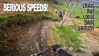 DOWNHILL TRAINING LAPS WITH 50TO01 [upl. by Felt]