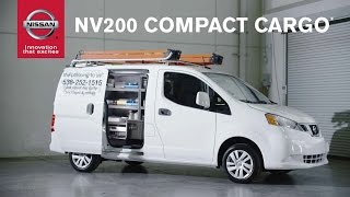 2015 Nissan NV200 Compact Cargo Van Overview [upl. by Annasoh712]