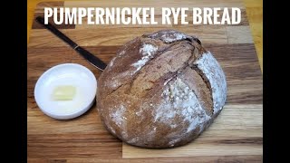 The Best Pumpernickel Rye BreadSo Delicious [upl. by Frum111]