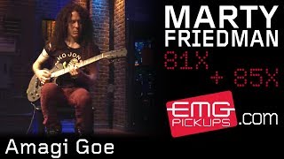 Marty Friedman performs quotAmagi Goequot live on EMGtv [upl. by Dachia93]