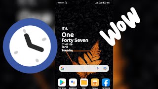 Get Best Clock Widget In Written Style For Redmi Note 10 Pro And Other Xiomi Redmi Poco Devices [upl. by Farrar356]