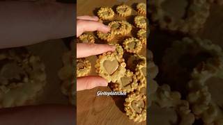 Giottoplätzchen 🍪🎄 Sorte 130 backen rezepte plätzchen plätzchenbacken weihnachten christmas [upl. by Nirot180]