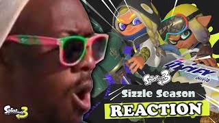 NEW SPLATOON 3 SIZZLE SEASON 2024 TRAILER IS INSANE Reaction [upl. by Jayme]