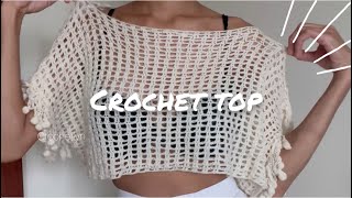 Crochet Loose Top  Tutorial [upl. by Alliw262]