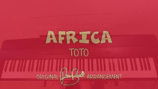 Africa  Piano Cover with Lyrics [upl. by Shama]