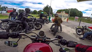 Le retour des Bikers sous la pluie Tarbam [upl. by Elleynod166]